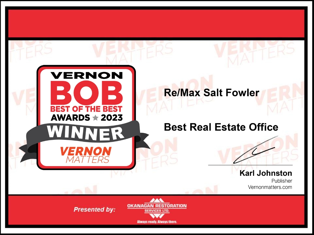 Best Of The Best - Best Real Estate Office In Vernon